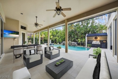 Exquisite estate home on an oversized corner lot in Edgewater on Gulf Harbour Yacht and Country Club in Florida - for sale on GolfHomes.com, golf home, golf lot