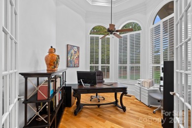 Situated on 1.3 acres in The Point's prestigious Sturbridge on Trump National Golf Club Charlotte in North Carolina - for sale on GolfHomes.com, golf home, golf lot