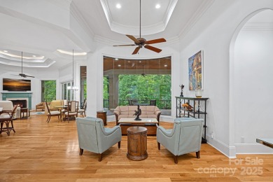 Situated on 1.3 acres in The Point's prestigious Sturbridge on Trump National Golf Club Charlotte in North Carolina - for sale on GolfHomes.com, golf home, golf lot