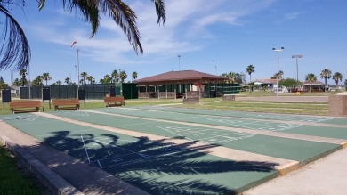 Discover the perfect getaway with this charming park model home on Long Island Golf Course in Texas - for sale on GolfHomes.com, golf home, golf lot