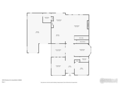 Located in the coveted Broadlands Golf Course community, this on The Broadlands Golf Course in Colorado - for sale on GolfHomes.com, golf home, golf lot