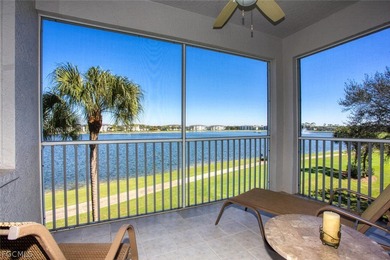 Peaceful water views abound in this third-floor condo on Heritage Palms Golf and Country Club in Florida - for sale on GolfHomes.com, golf home, golf lot