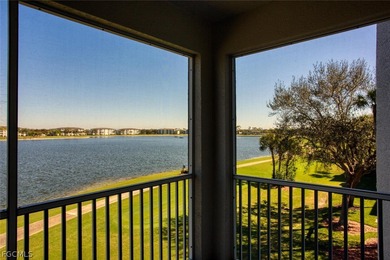 Peaceful water views abound in this third-floor condo on Heritage Palms Golf and Country Club in Florida - for sale on GolfHomes.com, golf home, golf lot