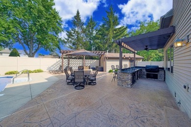Available for immediate possession, this stunning 2.5-story on McCormick Creek Municipal Golf Course in Indiana - for sale on GolfHomes.com, golf home, golf lot