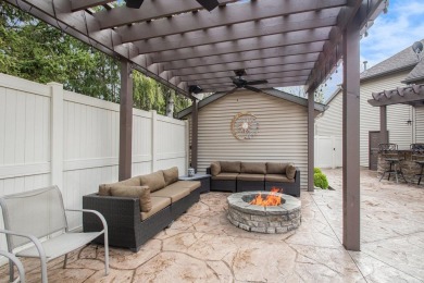 Available for immediate possession, this stunning 2.5-story on McCormick Creek Municipal Golf Course in Indiana - for sale on GolfHomes.com, golf home, golf lot