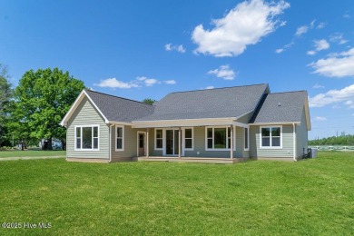 Welcome to 1102 Soundside Road--this brand-new beauty sits right on Chowan Golf and Country Club in North Carolina - for sale on GolfHomes.com, golf home, golf lot