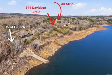 Furnished lakefront home with stunning views and a gentle walk on  in Arkansas - for sale on GolfHomes.com, golf home, golf lot