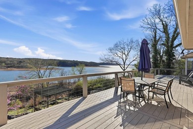 Furnished lakefront home with stunning views and a gentle walk on  in Arkansas - for sale on GolfHomes.com, golf home, golf lot