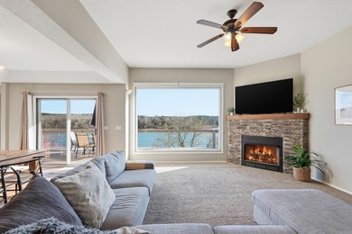 Furnished lakefront home with stunning views and a gentle walk on  in Arkansas - for sale on GolfHomes.com, golf home, golf lot