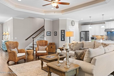 Nestled at the end of a long private driveway on a beautiful on Members Club At St. James Plantation in North Carolina - for sale on GolfHomes.com, golf home, golf lot