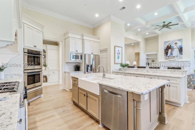 Every detail of this Belfair residence has been thoughtfully on Belfair Golf Club in South Carolina - for sale on GolfHomes.com, golf home, golf lot