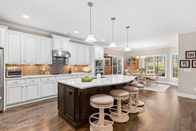 Nestled at the end of a long private driveway on a beautiful on Members Club At St. James Plantation in North Carolina - for sale on GolfHomes.com, golf home, golf lot