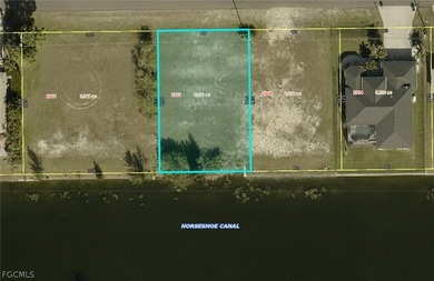 This prime canal-front residential lot is situated in the on Burnt Store Golf Club in Florida - for sale on GolfHomes.com, golf home, golf lot
