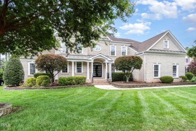 Welcome to this stunning all-brick home in the prestigious Brier on Brier Creek Country Club in North Carolina - for sale on GolfHomes.com, golf home, golf lot