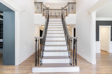 Welcome to this stunning all-brick home in the prestigious Brier on Brier Creek Country Club in North Carolina - for sale on GolfHomes.com, golf home, golf lot