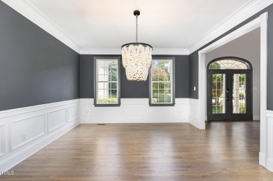 Welcome to this stunning all-brick home in the prestigious Brier on Brier Creek Country Club in North Carolina - for sale on GolfHomes.com, golf home, golf lot