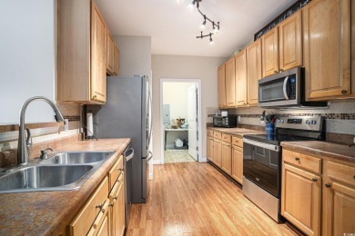 Enjoy stunning golf course views from this spacious 3-bedroom on Crow Creek Golf Club in North Carolina - for sale on GolfHomes.com, golf home, golf lot
