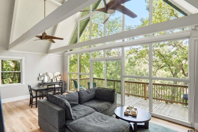 This charming tucked away A-Frame style house is located in the on Hide-A-Way Lake Golf Course in Texas - for sale on GolfHomes.com, golf home, golf lot