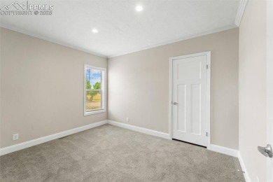 Experience modern country living with breathtaking mountain on Hollydot Golf Course in Colorado - for sale on GolfHomes.com, golf home, golf lot