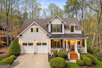 Welcome to an exceptional craftsman-style home located in a on Currahee Golf Club in Georgia - for sale on GolfHomes.com, golf home, golf lot