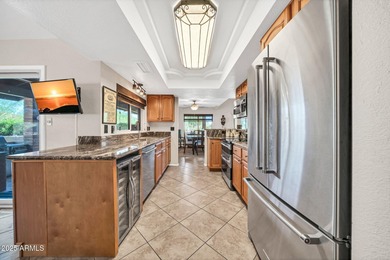 At 2,772,sq ft, this home is ideal for hosting large gatherings on Rio Verde Country Club - Quail Run in Arizona - for sale on GolfHomes.com, golf home, golf lot