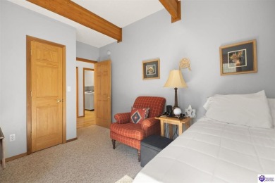 This is a custom Lindal Cedar Home that is designed to blend on Doe Valley Country Club in Kentucky - for sale on GolfHomes.com, golf home, golf lot