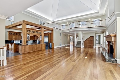 An extraordinary custom built estate w/ gorgeous swimming pool on TPC at Wakefield Plantation in North Carolina - for sale on GolfHomes.com, golf home, golf lot