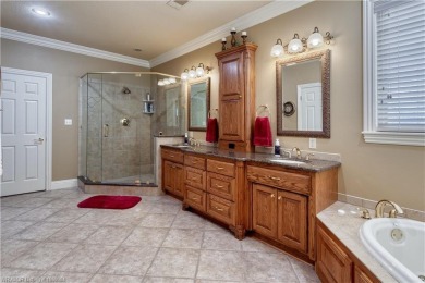 Quality Custom Built One Owner Home.  3504 SF 4 BR's 3 1/2 BA's on Eagle Crest Golf Course in Arkansas - for sale on GolfHomes.com, golf home, golf lot