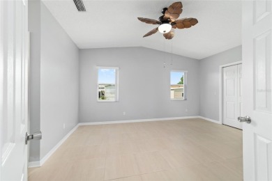 NO BOND and no CDD maintenance tax!   This 2-bedroom, 2-bath on El Diablo Executive Golf Course in Florida - for sale on GolfHomes.com, golf home, golf lot