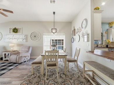 Welcome to this beautifully upgraded 2-bedroom townhome in the on Los Prados Golf Course in Nevada - for sale on GolfHomes.com, golf home, golf lot