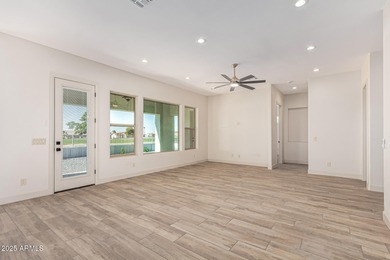 BEAUTIFUL NEW HOME WITH GOLF COURSE VIEWS WITH NO HOA. Discover on Arizona City Golf Club in Arizona - for sale on GolfHomes.com, golf home, golf lot