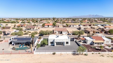 BEAUTIFUL NEW HOME WITH GOLF COURSE VIEWS WITH NO HOA. Discover on Arizona City Golf Club in Arizona - for sale on GolfHomes.com, golf home, golf lot