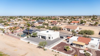 BEAUTIFUL NEW HOME WITH GOLF COURSE VIEWS WITH NO HOA. Discover on Arizona City Golf Club in Arizona - for sale on GolfHomes.com, golf home, golf lot