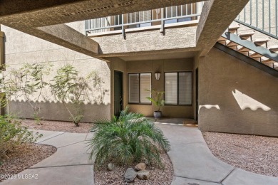 Private, fully furnished 1st floor condo in the gated Northern on The Lodge at Ventana Canyon - Canyon  in Arizona - for sale on GolfHomes.com, golf home, golf lot