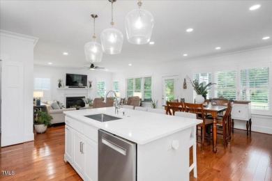 This stunning custom-built residence combines modern design on Henderson Country Club in North Carolina - for sale on GolfHomes.com, golf home, golf lot