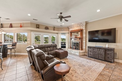 Waterfront home with approximately 150 feet of shoreline on Pinnacle Golf and Boat Club in Texas - for sale on GolfHomes.com, golf home, golf lot