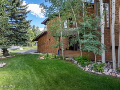 Surrounded by aspens, this delightfully remodeled home offers on Beaver Creek Golf Club in Colorado - for sale on GolfHomes.com, golf home, golf lot