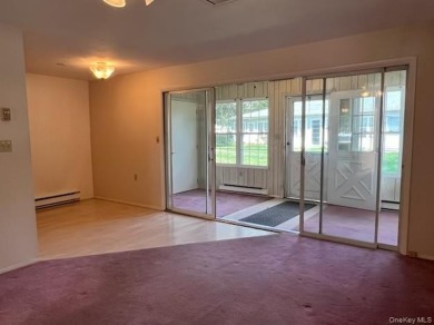 Great location. Corner unit Greenbriar Model with open porch and on Leisure Village Golf Course in New York - for sale on GolfHomes.com, golf home, golf lot