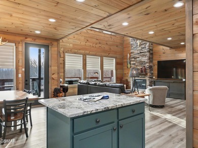 Welcome to this pristine 3 story modern cabin in the highly on Bent Creek Golf Course in Tennessee - for sale on GolfHomes.com, golf home, golf lot