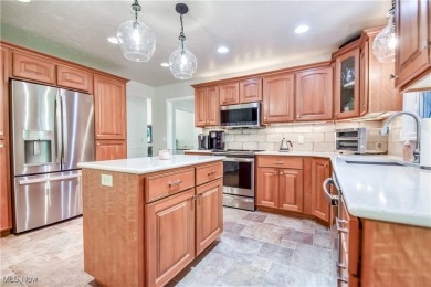 Discover your dream retreat in this stunning, fully renovated on Tanglewood National Golf Club in Ohio - for sale on GolfHomes.com, golf home, golf lot
