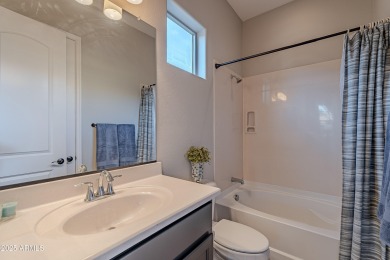 This Positano floorplan home with 180-degree views from the 13th on Encanterra Country Club in Arizona - for sale on GolfHomes.com, golf home, golf lot