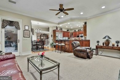Don't miss this custom built all brick home with a 4 car garage on Whitewater Creek in Georgia - for sale on GolfHomes.com, golf home, golf lot