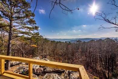 Stunning Mid-Century Mountain Retreat! Nestled among the trees on Mountain Ranch Golf Club in Arkansas - for sale on GolfHomes.com, golf home, golf lot