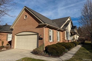 Beautifully maintained ranch end unit condo in the highly on Bushwood Golf Club in Michigan - for sale on GolfHomes.com, golf home, golf lot