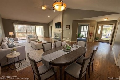 Beautifully maintained ranch end unit condo in the highly on Bushwood Golf Club in Michigan - for sale on GolfHomes.com, golf home, golf lot