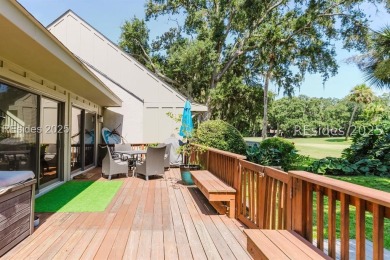 Step into this reimagined 3BR/3BA Queens Grant villa in Palmetto on Palmetto Dunes Golf Course and Resort in South Carolina - for sale on GolfHomes.com, golf home, golf lot