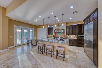 This exquisite single-story home, nestled within the guard-gated on Rio Secco Golf Club in Nevada - for sale on GolfHomes.com, golf home, golf lot