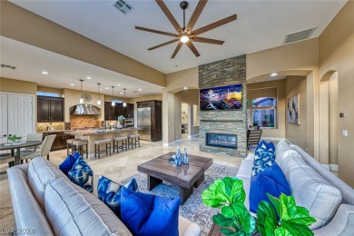 This exquisite single-story home, nestled within the guard-gated on Rio Secco Golf Club in Nevada - for sale on GolfHomes.com, golf home, golf lot