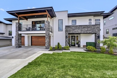 Welcome home to this stunning two-story in Highlands Cove, where on Crane Creek Country Club in Idaho - for sale on GolfHomes.com, golf home, golf lot