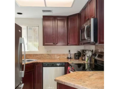 This is a cared-for end unit, ground floor condo on the edge of on Tahquitz Creek Golf Resort in California - for sale on GolfHomes.com, golf home, golf lot